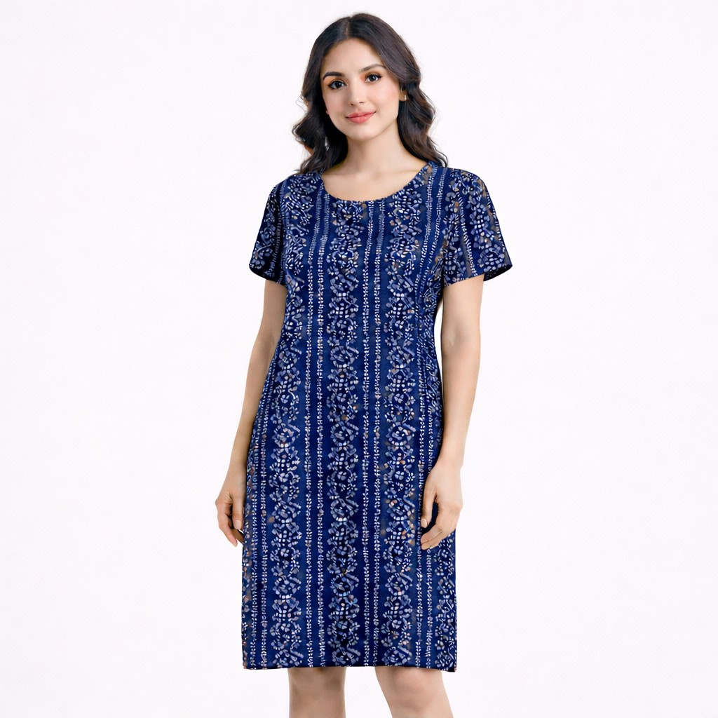 Reyon Print Floral Kurti | Fit Kurti for Daily Wear